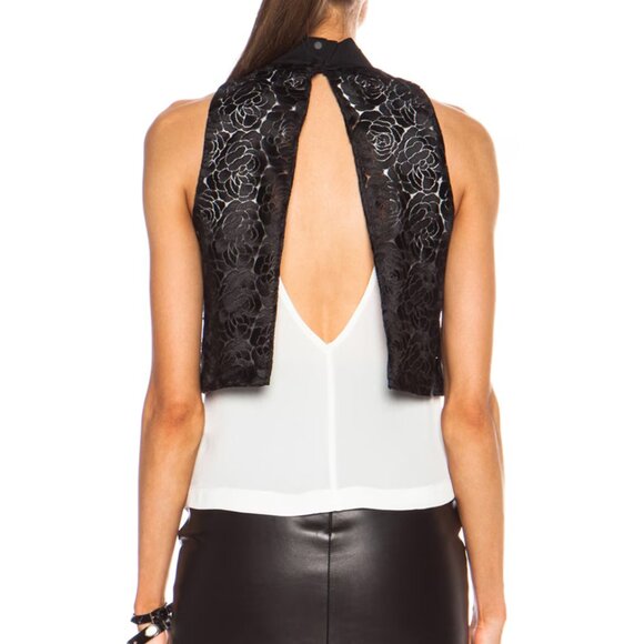 A.L.C Side Poly Top - Picture 2 of 6